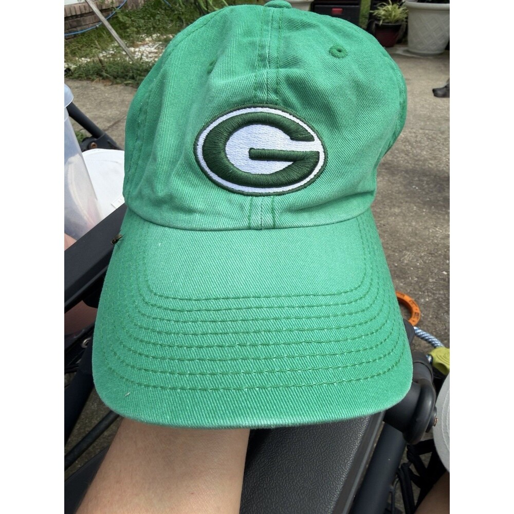 Green Bay Packers NFL Authentic '47 Brand Hat  Adjustable Cap Memory Fast Eddie